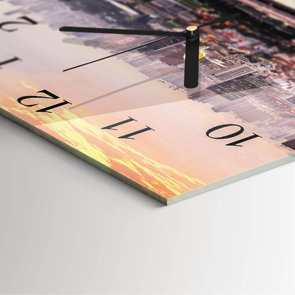 Orologio quadrato Città