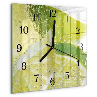 Orologio quadrato Acqua di calce