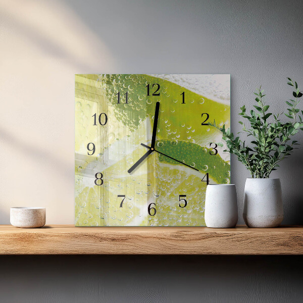 Orologio quadrato Acqua di calce