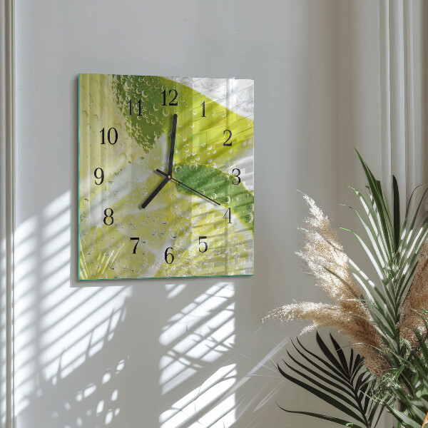 Orologio quadrato Acqua di calce