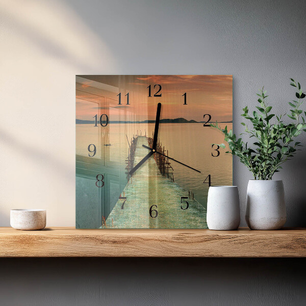 Orologio quadrato Rete