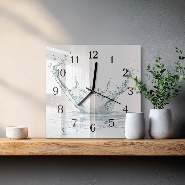 Orologio quadrato Acqua