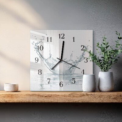 Orologio quadrato Acqua
