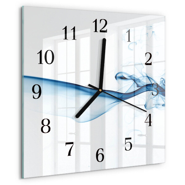 Orologio quadrato Fumo astratto