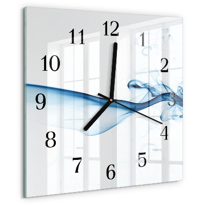 Orologio quadrato Fumo astratto