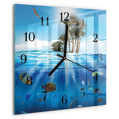 Orologio quadrato Isola dei Pesci
