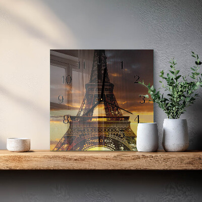 Orologio quadrato Torre Eiffel Parigi