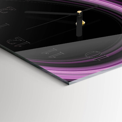 Orologio quadrato Linee astratte