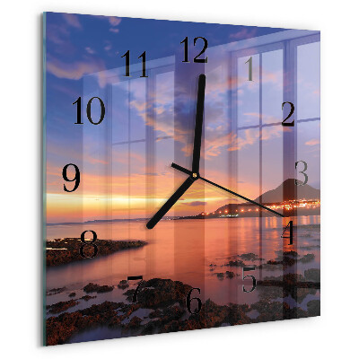 Orologio quadrato Isola marina