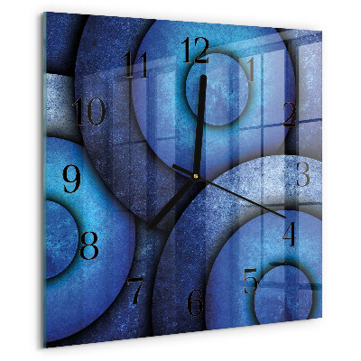 Orologio quadrato L'arte dei cerchi