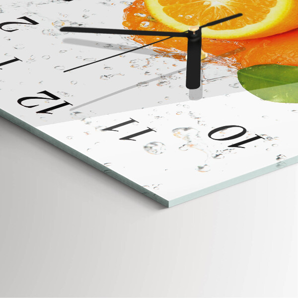 Orologio quadrato Arance