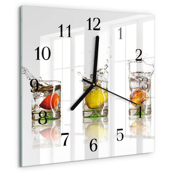 Orologio quadrato Bicchieri di zucchero