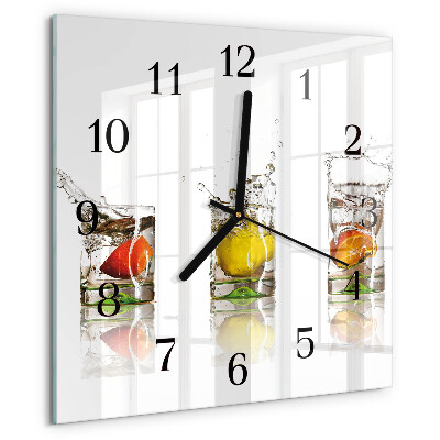 Orologio quadrato Bicchieri di zucchero