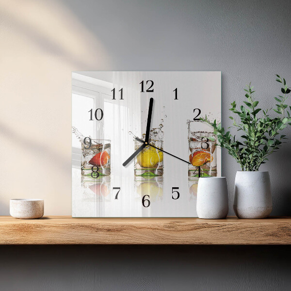 Orologio quadrato Bicchieri di zucchero