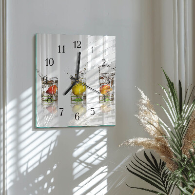 Orologio quadrato Bicchieri di zucchero