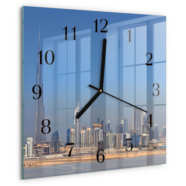 Orologio quadrato Dubai Horizon