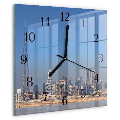 Orologio quadrato Dubai Horizon