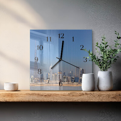 Orologio quadrato Dubai Horizon