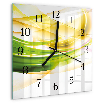 Orologio quadrato Astrazione