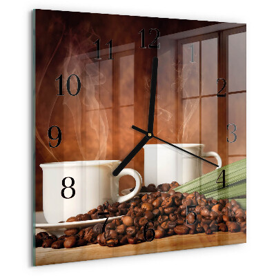 Orologio quadrato Tazze da caffè