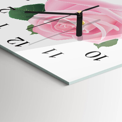 Orologio quadrato Rosa