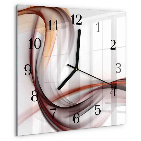 Orologio quadrato Astrazione