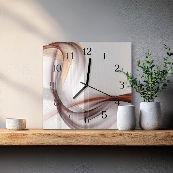 Orologio quadrato Astrazione