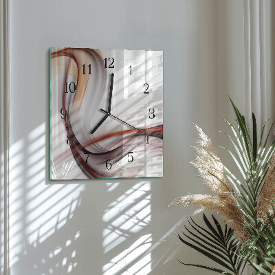 Orologio quadrato Astrazione
