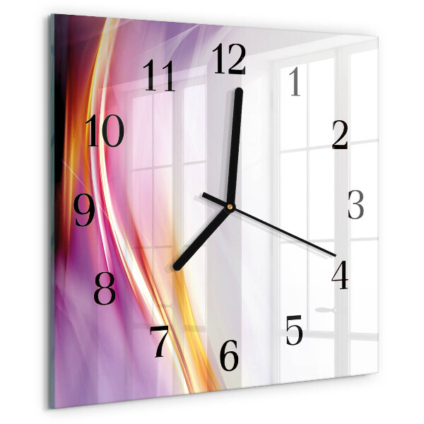 Orologio quadrato Astrazione
