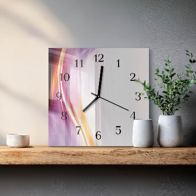 Orologio quadrato Astrazione