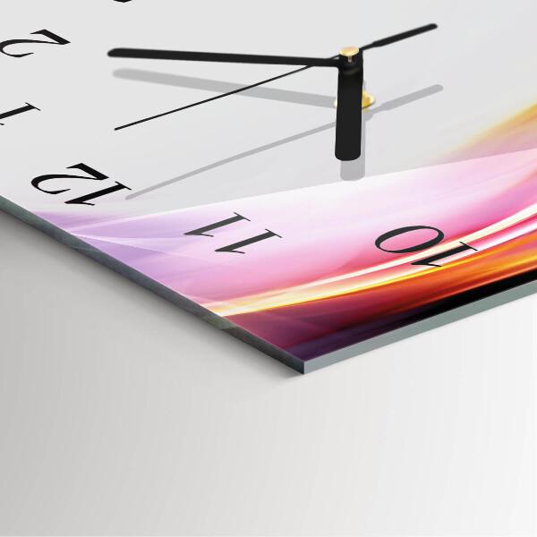 Orologio quadrato Astrazione