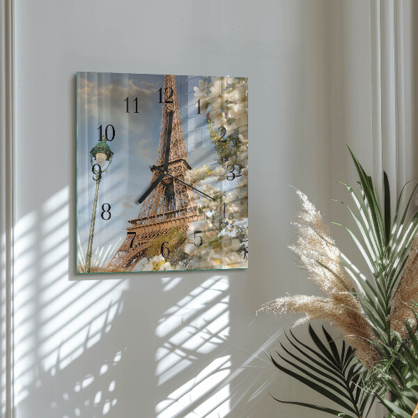 Orologio quadrato Torre Eiffel Parigi