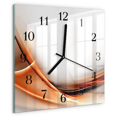 Orologio quadrato Astrazione