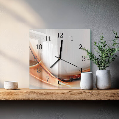 Orologio quadrato Astrazione