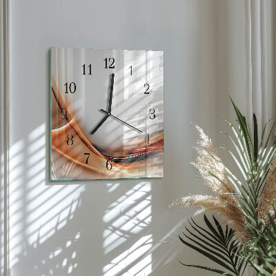 Orologio quadrato Astrazione
