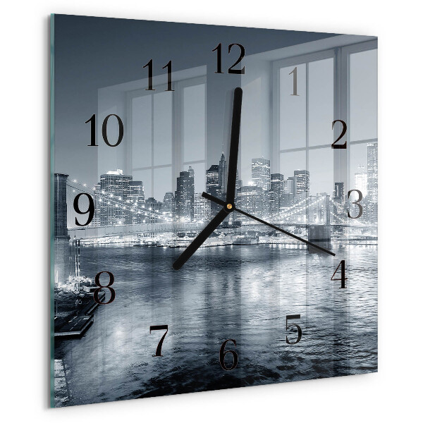 Orologio quadrato Notte dell'orizzonte