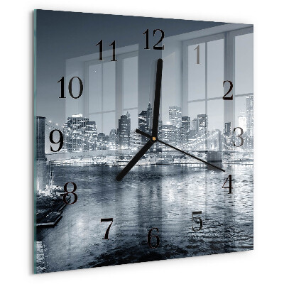 Orologio quadrato Notte dell'orizzonte