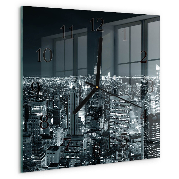 Orologio quadrato Notte dell'orizzonte