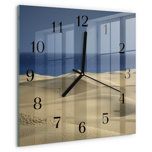 Orologio quadrato Dune marine