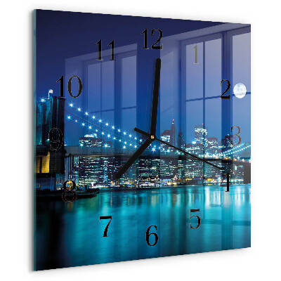 Orologio quadrato Notte dell'orizzonte