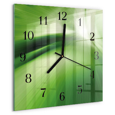 Orologio quadrato Astrazione