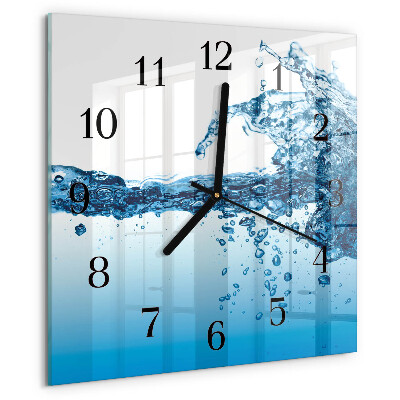Orologio quadrato Acqua