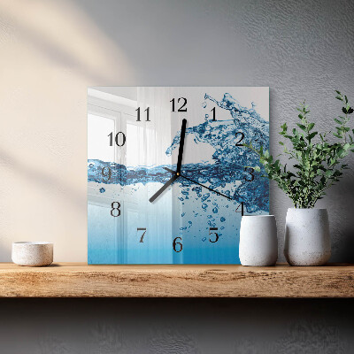 Orologio quadrato Acqua