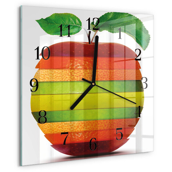 Orologio quadrato Mela