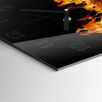 Orologio quadrato Fuoco
