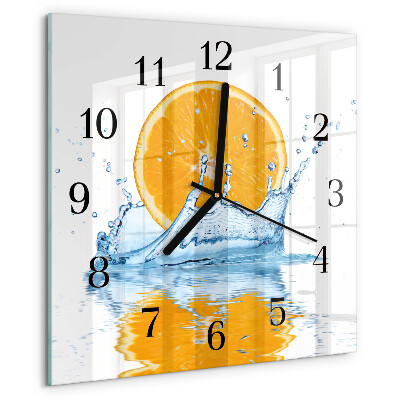 Orologio quadrato Acqua d'arancia