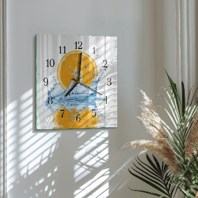 Orologio quadrato Acqua d'arancia