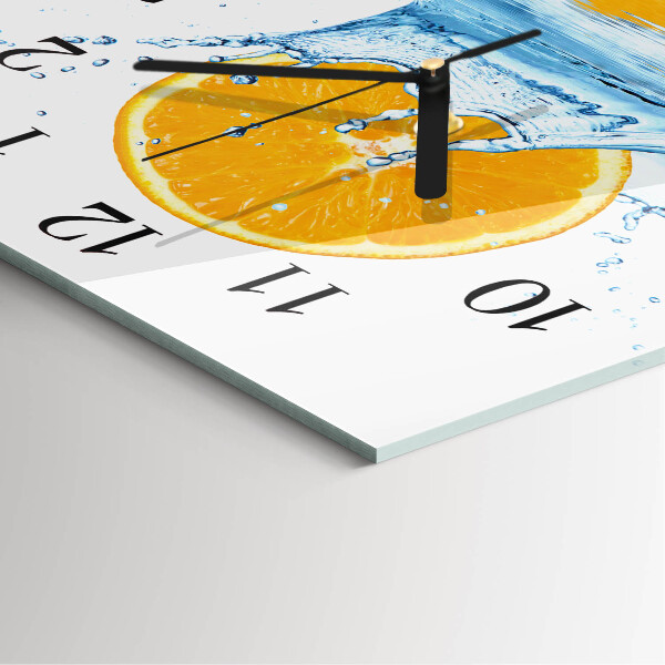 Orologio quadrato Acqua d'arancia