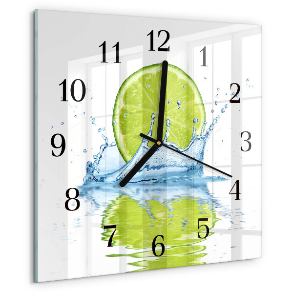 Orologio quadrato Acqua di calce
