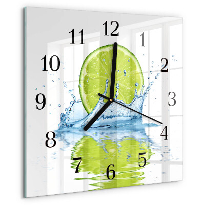 Orologio quadrato Acqua di calce